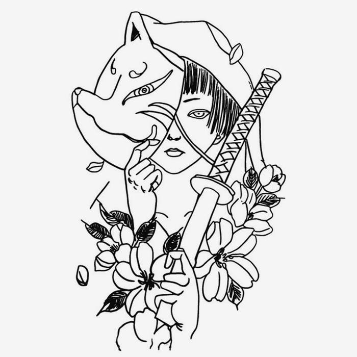 Donna samurai