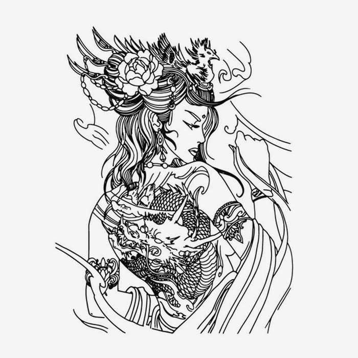 Geisha lady