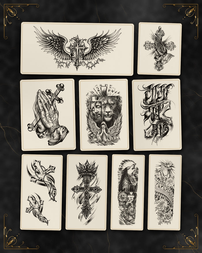Pacchetto Croci: tutti i tatuaggi semi-permanenti del pacchetto